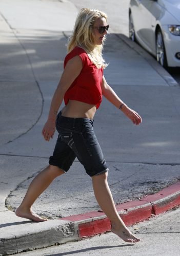 Britney Spears Feet Toes And Soles 654