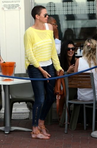 Charlize Theron Feet Toes And Soles 1234