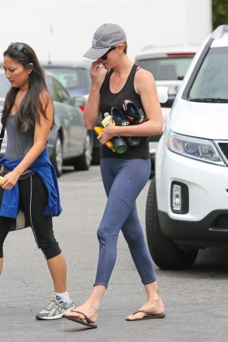 Charlize Theron Feet Toes And Soles 1345