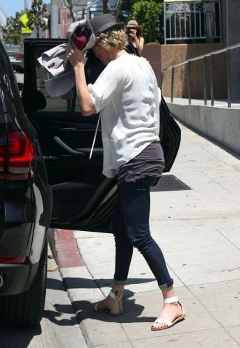 Charlize Theron Feet Toes And Soles 1443