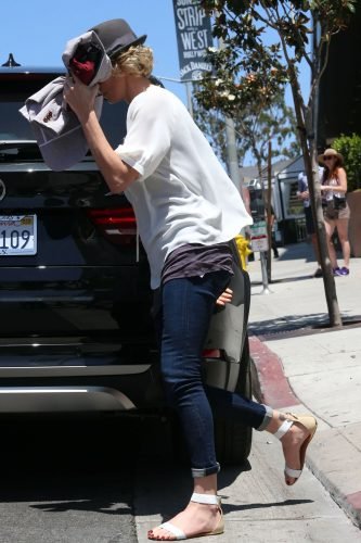 Charlize Theron Feet Toes And Soles 1446