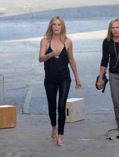 Charlize Theron Feet Toes And Soles 1515