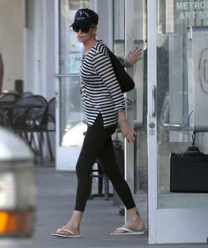 Charlize Theron Feet Toes And Soles 1636