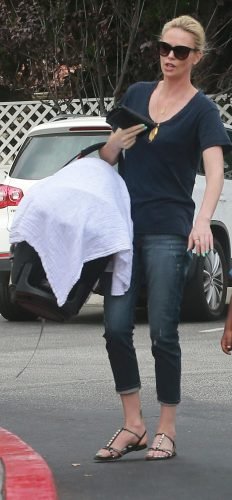 Charlize Theron Feet Toes And Soles 1788