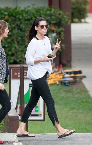 Sandra Bullock Feet Toes And Soles 563