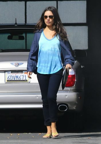 Mila Kunis Feet Toes And Soles 641