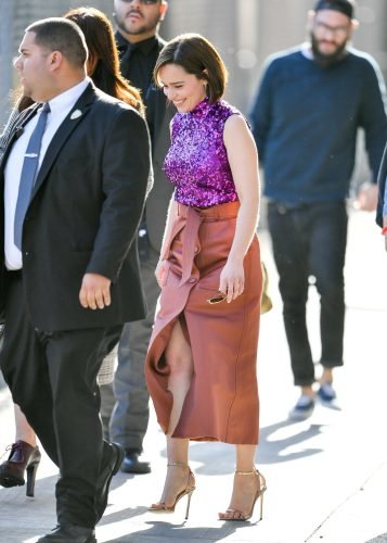 Emilia Clarke Feet Toes And Soles 617
