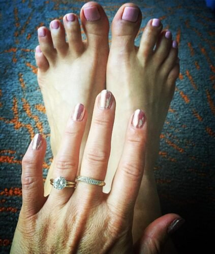 Candace Cameron Bure Feet Toes And Soles 205