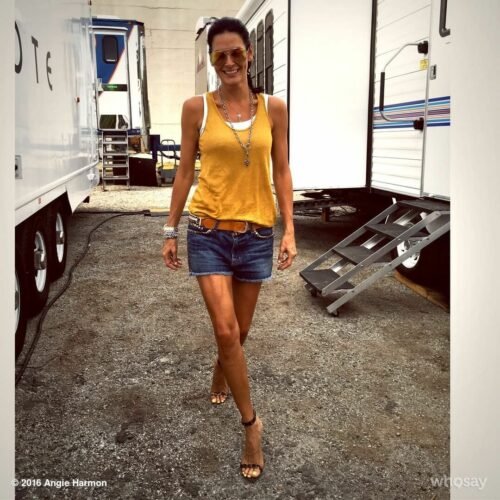 Angie Harmon Feet Toes And Soles 142