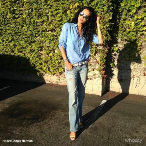 Angie Harmon Feet Toes And Soles 308