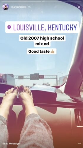 Maren Morris Feet Toes And Soles 61