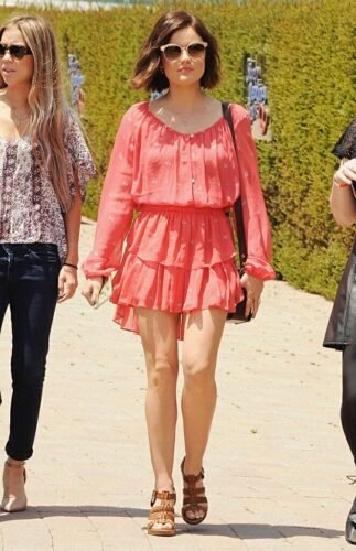 Lucy Hale Feet Toes And Soles 704