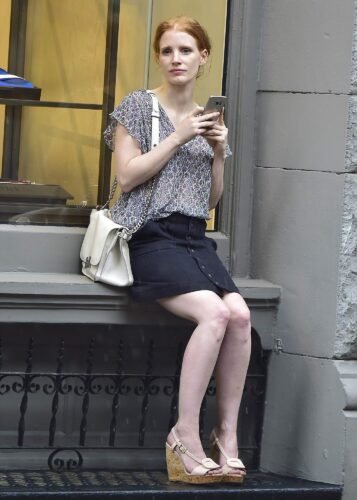 Jessica Chastain Feet Toes And Soles 1393