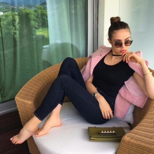 Xenia Tchoumitcheva Feet Toes And Soles 395