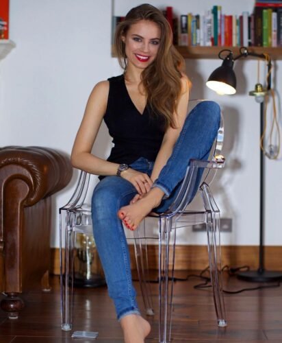 Xenia Tchoumitcheva Feet Toes And Soles 408