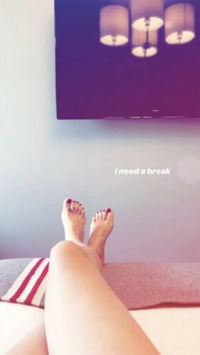 Xenia Tchoumitcheva Feet Toes And Soles 918