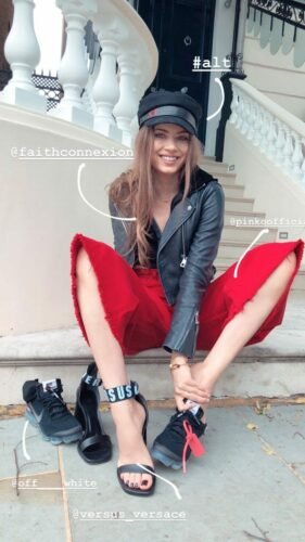 Xenia Tchoumitcheva Feet Toes And Soles 955