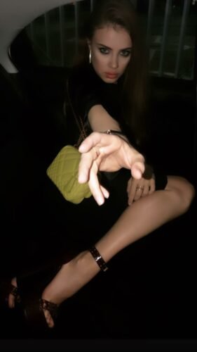 Xenia Tchoumitcheva Feet Toes And Soles 1082