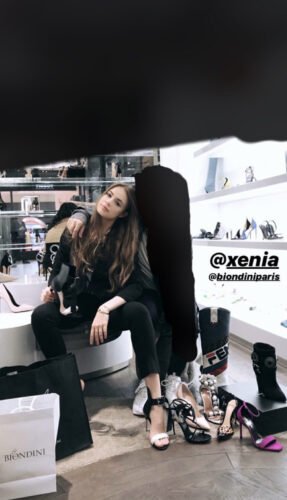 Xenia Tchoumitcheva Feet Toes And Soles 1088