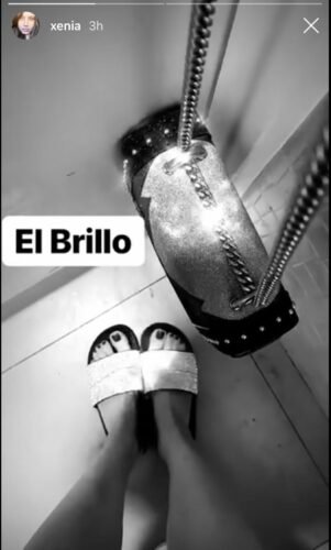 Xenia Tchoumitcheva Feet Toes And Soles 1098