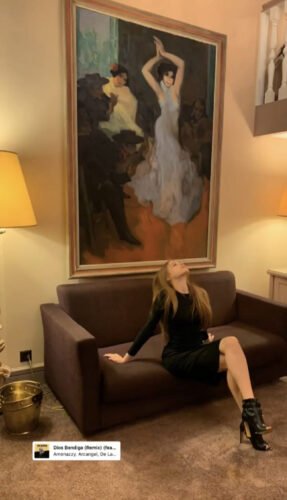 Xenia Tchoumitcheva Feet Toes And Soles 1117