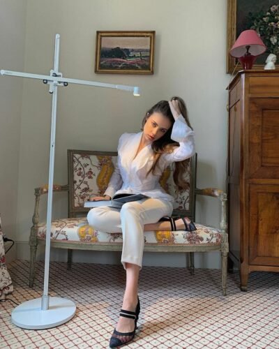 Xenia Tchoumitcheva Feet Toes And Soles 1120