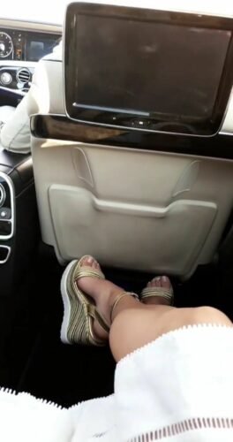 Xenia Tchoumitcheva Feet Toes And Soles 1135