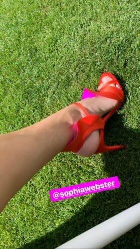 Xenia Tchoumitcheva Feet Toes And Soles 1137