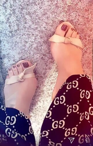 Xenia Tchoumitcheva Feet Toes And Soles 1173