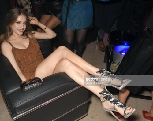 Xenia Tchoumitcheva Feet Toes And Soles 1221