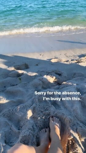 Xenia Tchoumitcheva Feet Toes And Soles 1267