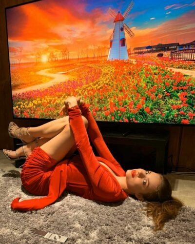 Xenia Tchoumitcheva Feet Toes And Soles 1277