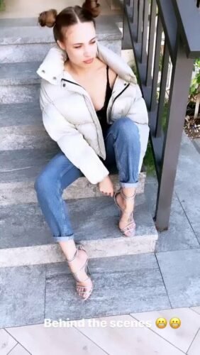 Xenia Tchoumitcheva Feet Toes And Soles 1288