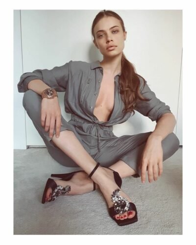 Xenia Tchoumitcheva Feet Toes And Soles 1379