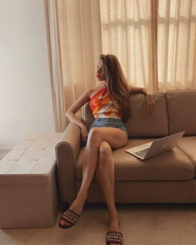 Xenia Tchoumitcheva Feet Toes And Soles 1414