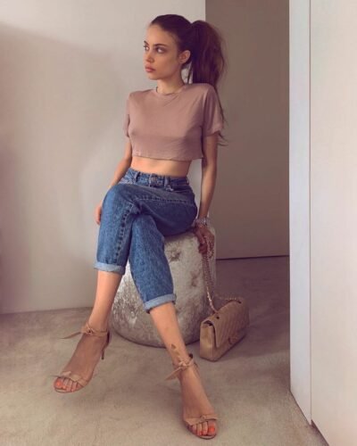 Xenia Tchoumitcheva Feet Toes And Soles 1423