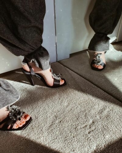 Xenia Tchoumitcheva Feet Toes And Soles 1430