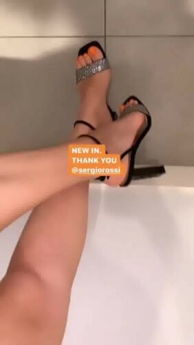 Xenia Tchoumitcheva Feet Toes And Soles 1435