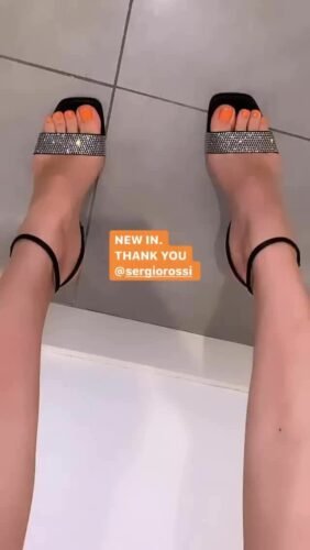 Xenia Tchoumitcheva Feet Toes And Soles 1437
