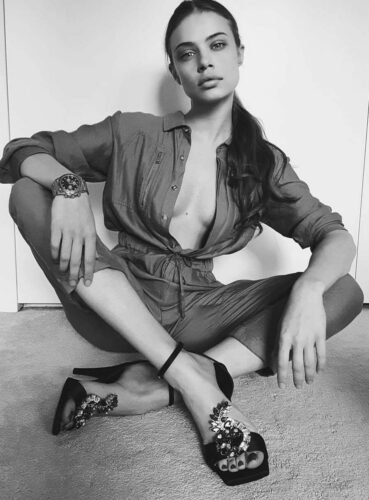 Xenia Tchoumitcheva Feet Toes And Soles 1442