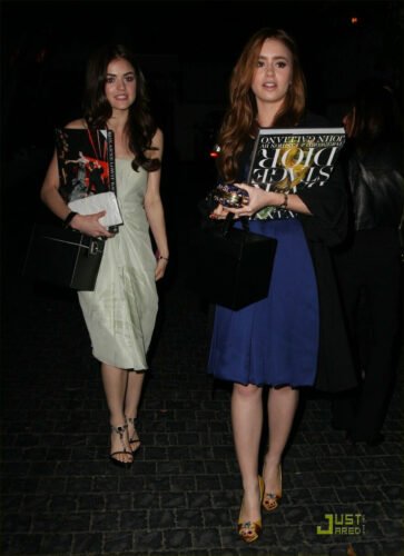 Lily Collins Feet Toes And Soles 139