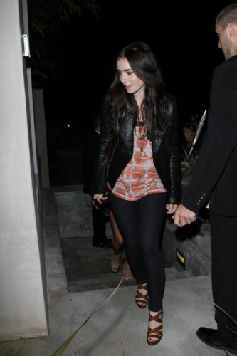 Lily Collins Feet Toes And Soles 170