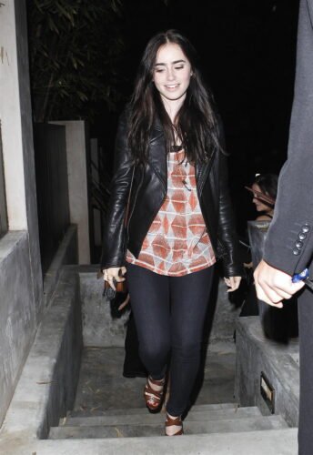 Lily Collins Feet Toes And Soles 172