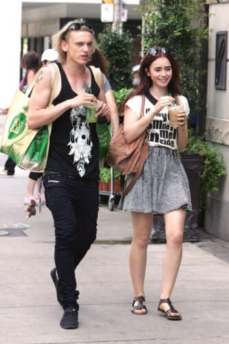 Lily Collins Feet Toes And Soles 198