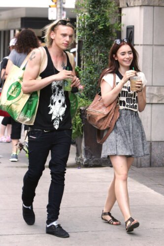 Lily Collins Feet Toes And Soles 200