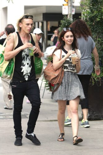 Lily Collins Feet Toes And Soles 201