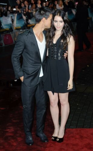 Lily Collins Feet Toes And Soles 541