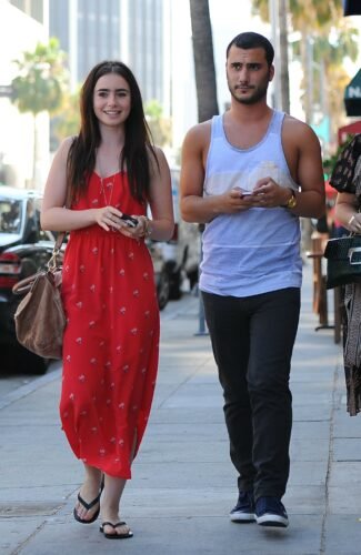 Lily Collins Feet Toes And Soles 552