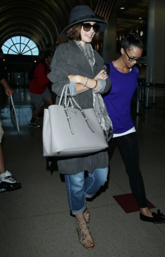 Lily Collins Feet Toes And Soles 568