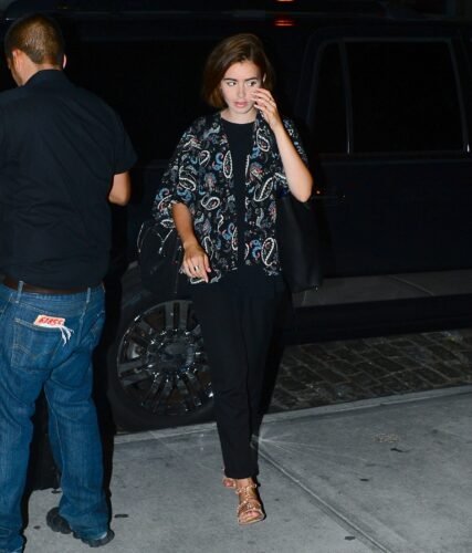 Lily Collins Feet Toes And Soles 579